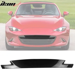 2016-2024 Mazda MX-5 Miata Carbon Fiber CF Front Bumper Grille Trim