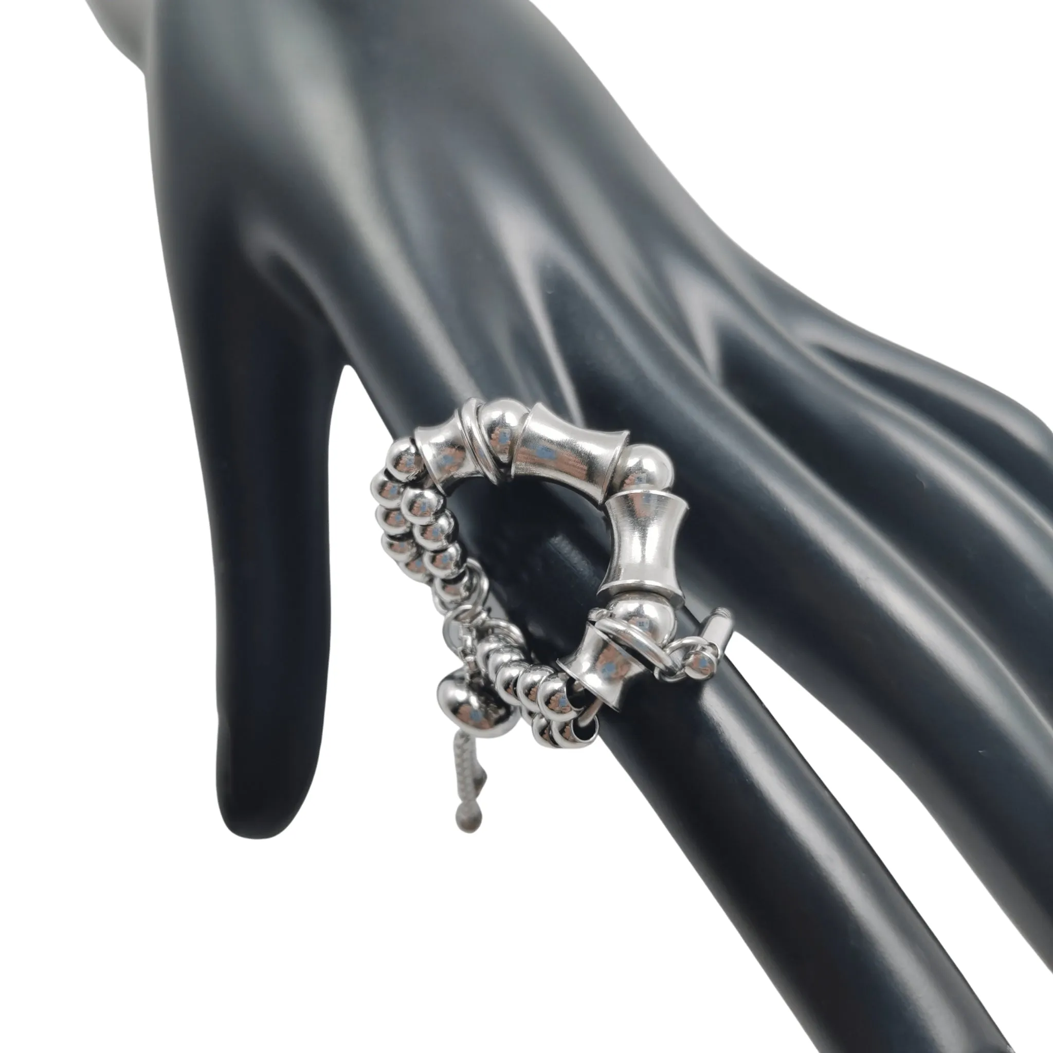 40%OFF !  Mechanical Bones ring set