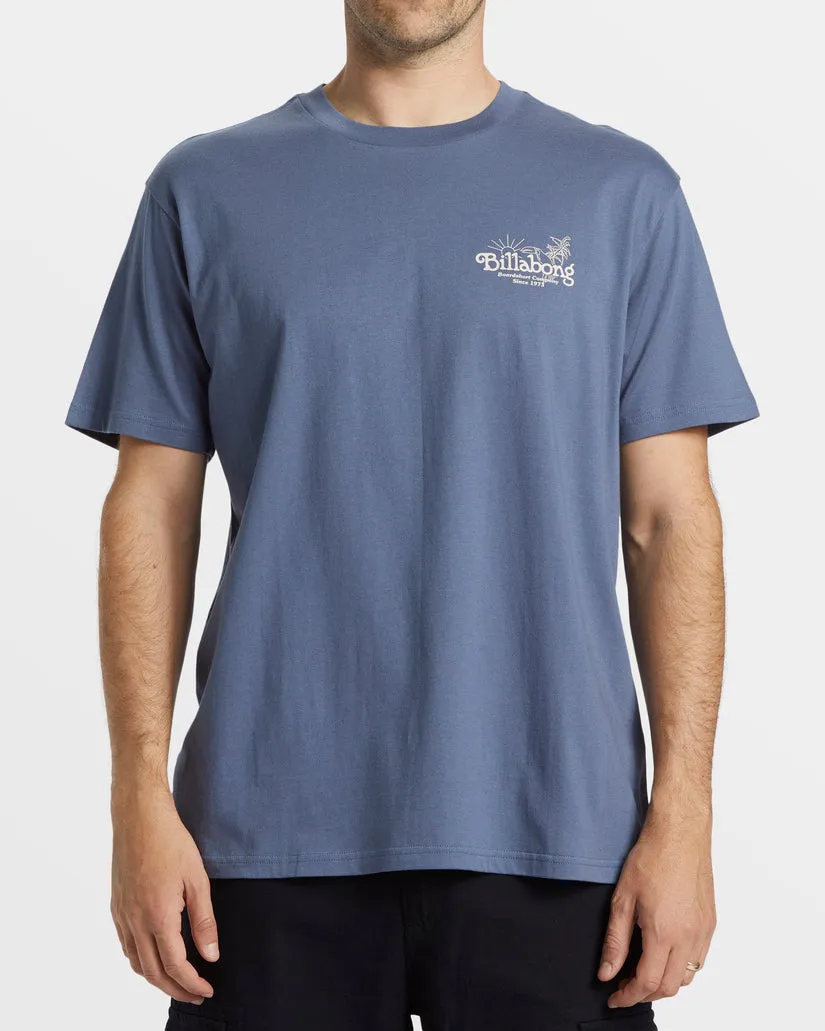 Billabong Lounge T-Shirt - SLATE BLUE