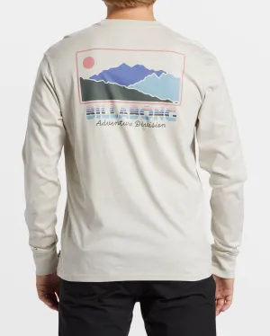 Billabong Range Long Sleeve T-Shirt - STONE