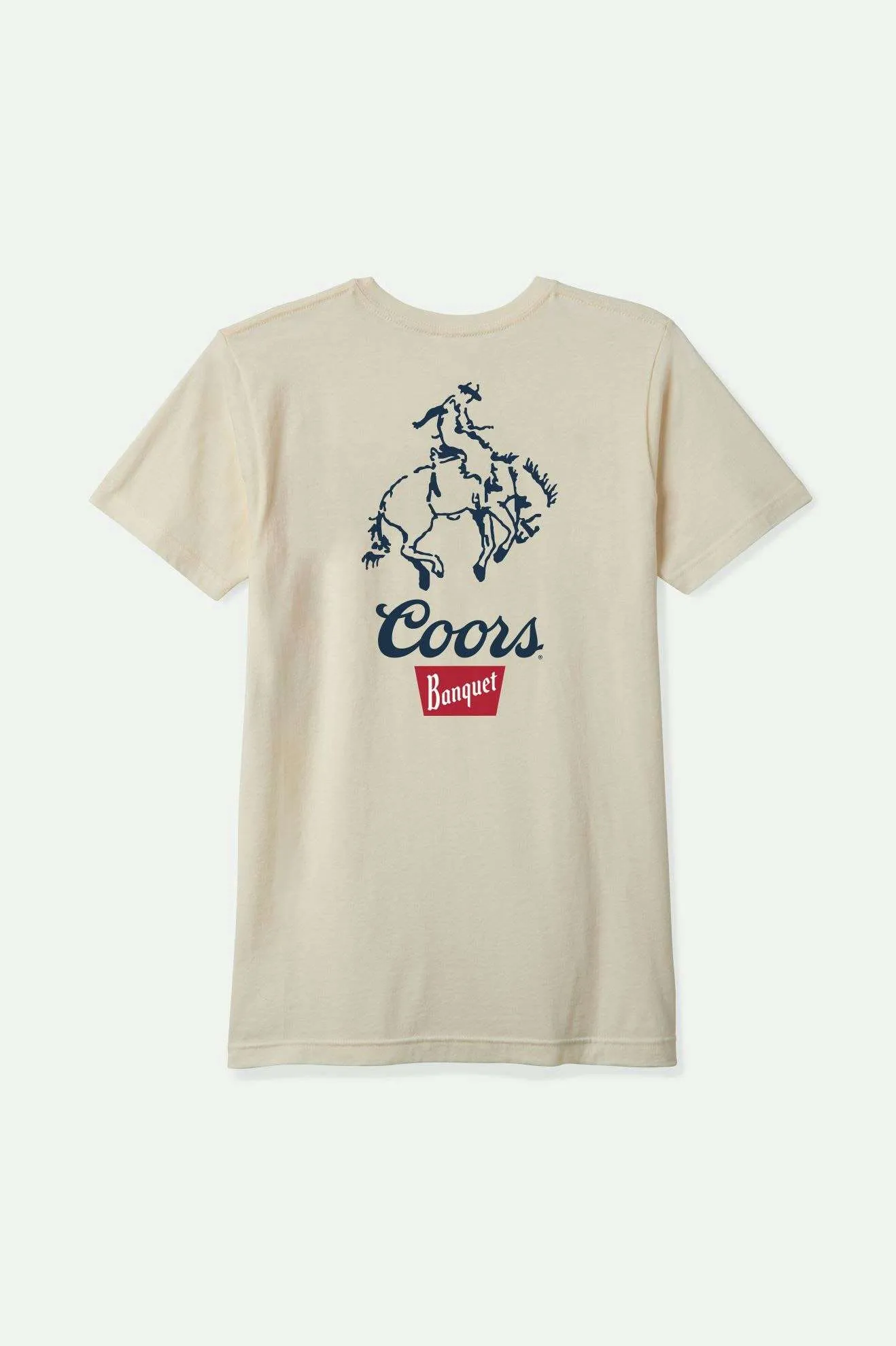 Brixton Coors Colt S/S Standard T-Shirt - NATURAL