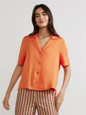 Cammy Tangerine Top