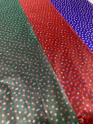 Clear Polka Dots- Various Colours TPU waterproof