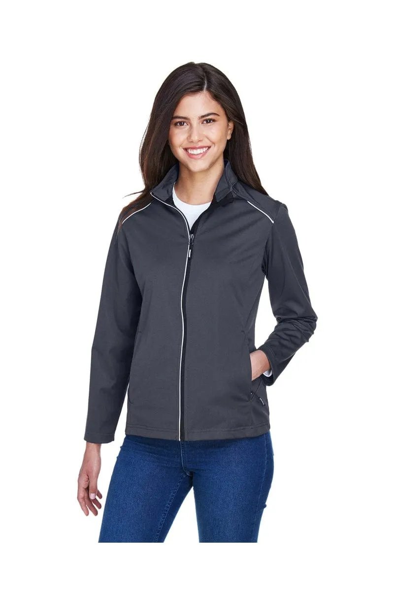 Core 365 CE708W: Ladies' Techno Lite Three-Layer Knit Tech-Shell