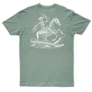 Cove Gator Wrangler Tee - Moss