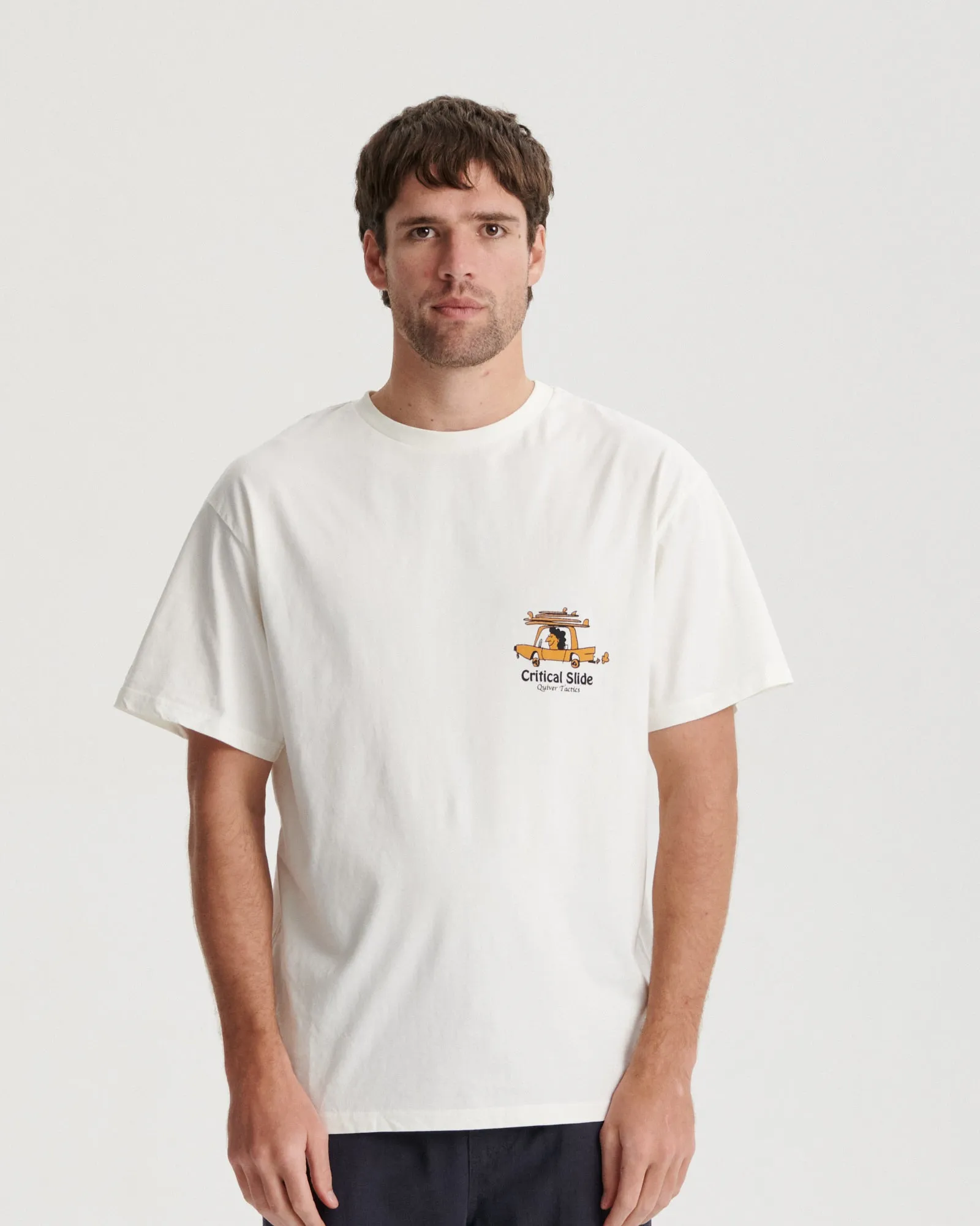 Critical Slide Tactics Tee - VINTAGE WHITE