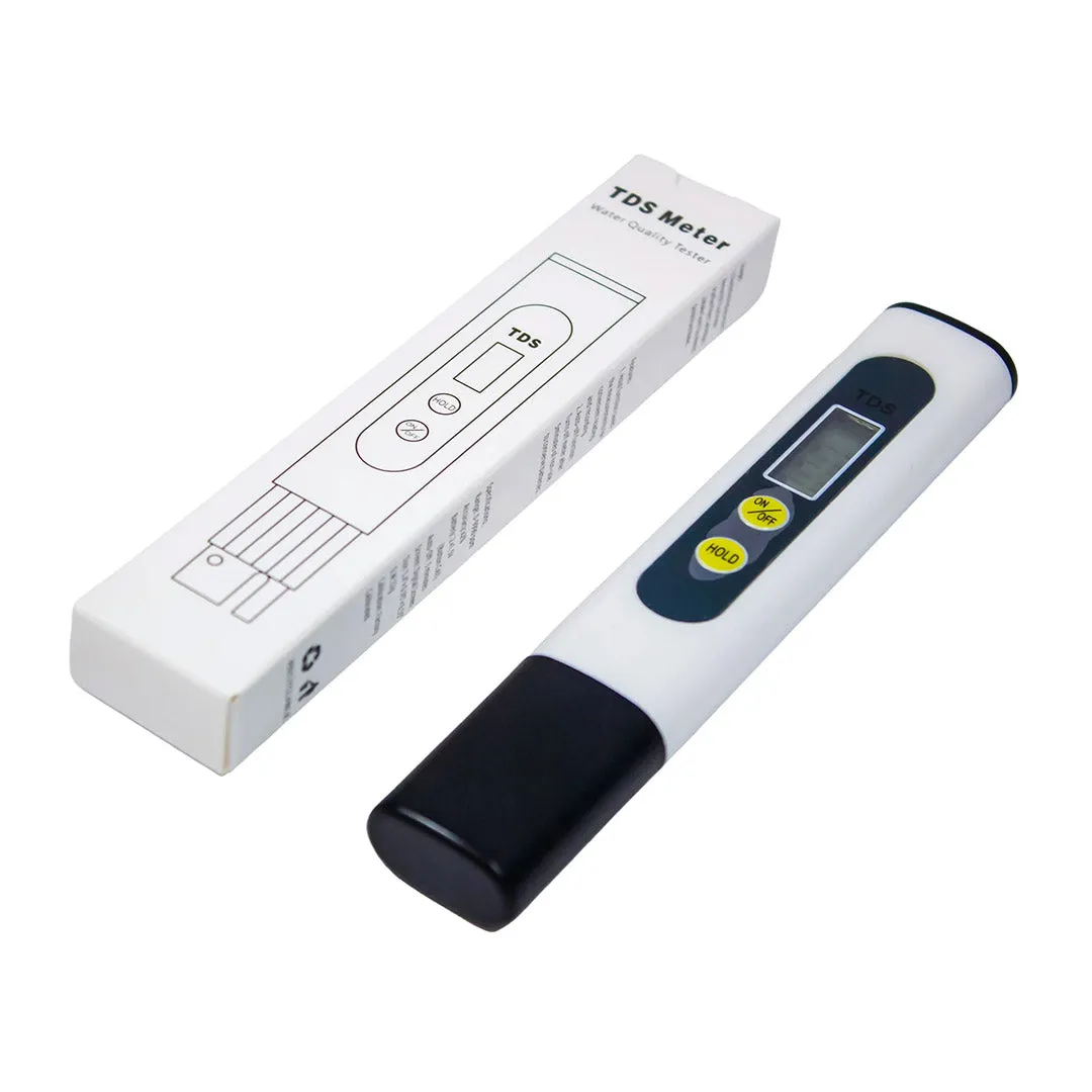 Inline DI Water Filter and TDS Meter