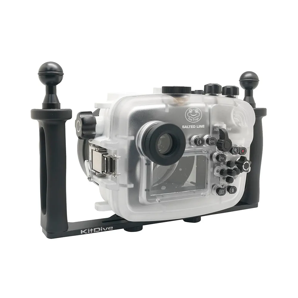 Lightweight Aluminium tray for underwater camera housing