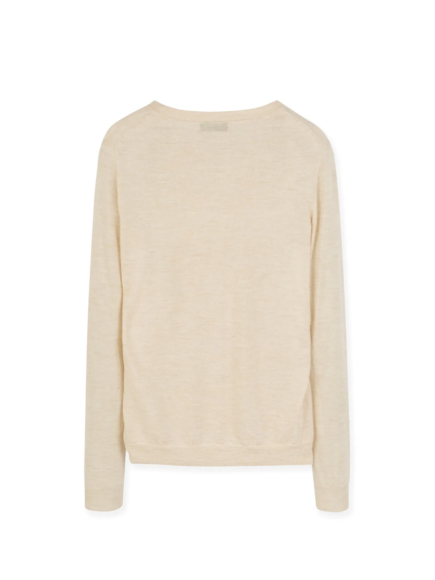 Lightweight Crew Neck_Porridge