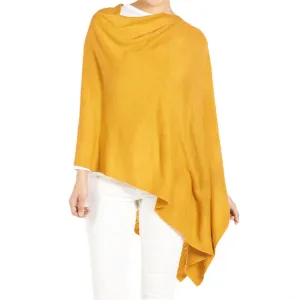 Lightweight Poncho - Mustard