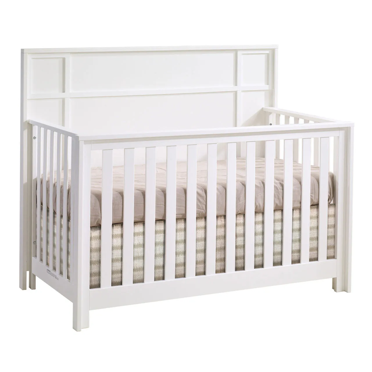 Nest Lello Convertible Crib in White