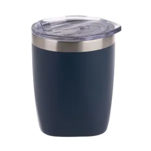 Oasis Double Wall Old Fashioned Tumbler 300ml - Matte Navy