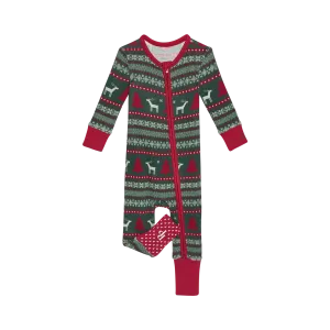 Posh Peanut Convertible One Piece | Holiday Fair Isle