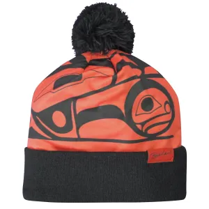 "Raven Winter" Thermal Toque by Native Artist, Roy Henry Vickers