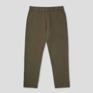 Relaxed-Fit Ripstop Trousers Olive