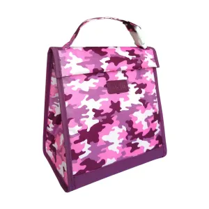 Sachi Insulated Lunch Pouch - Camo Pink