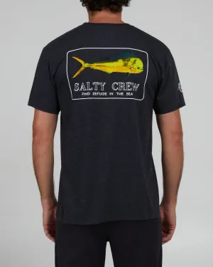 Salty Crew Golden Mahi S/S Premium Tee - CHARCOAL HEATHER