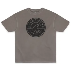 SunDiego Club Surf Box Tee - Cinder