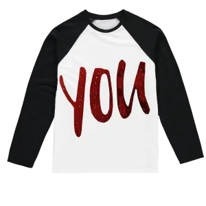 You Sublimation Baseball Long Sleeve T-Shirt